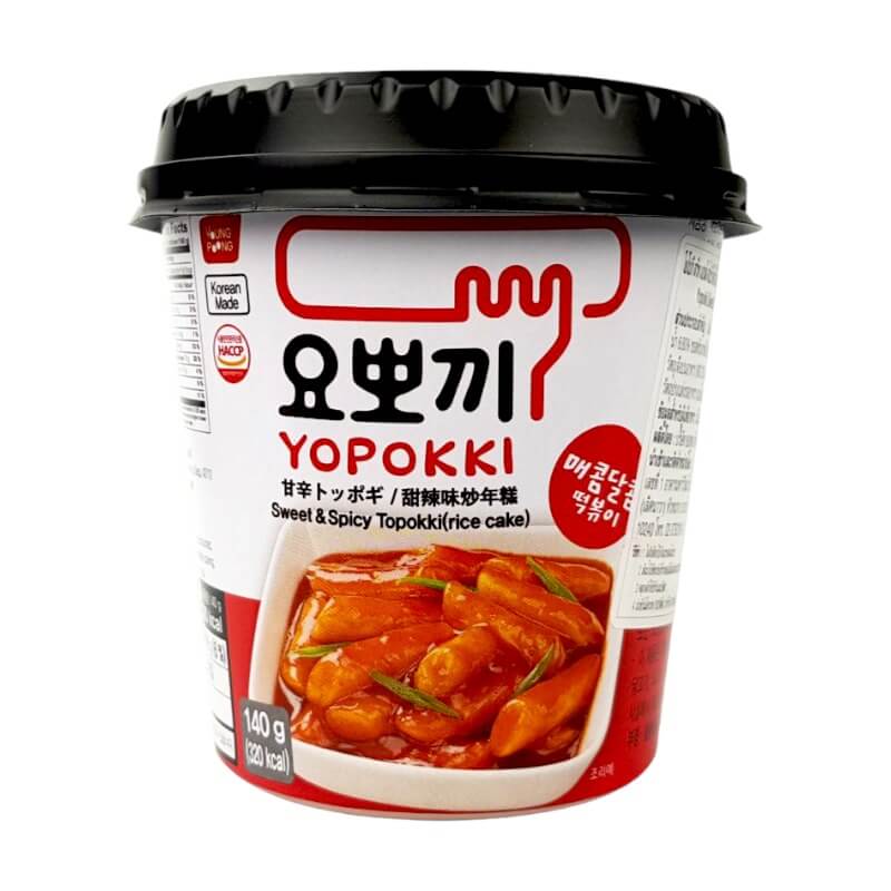 Tteokbokki Dolce e Piccante Gnocchi di Riso Coreano - Yopokki