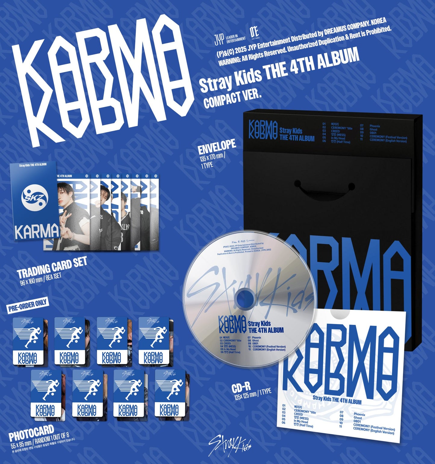 Stray Kids – 4th Album – KARMA [Compact]