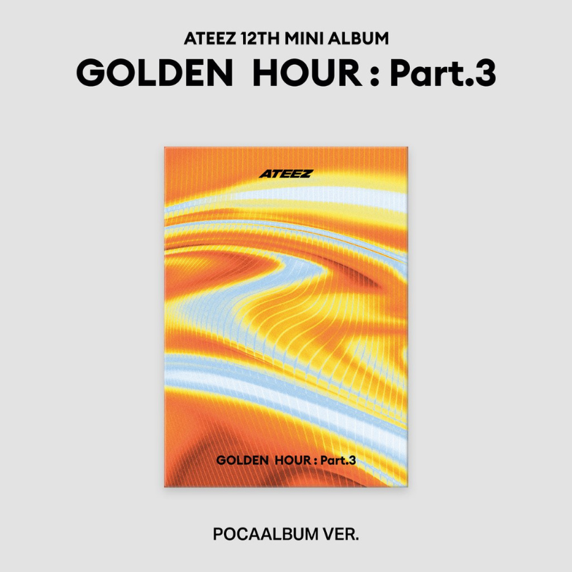 ATEEZ – 12th Mini Album – GOLDEN HOUR : Part.3 [POCA ALBUM]