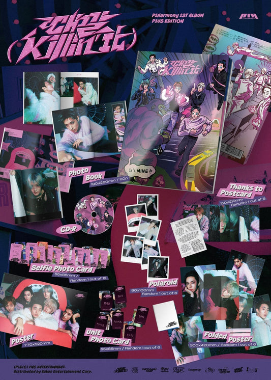 P1Harmony – 1st Album – (Killin’ It)[Plus Edition]