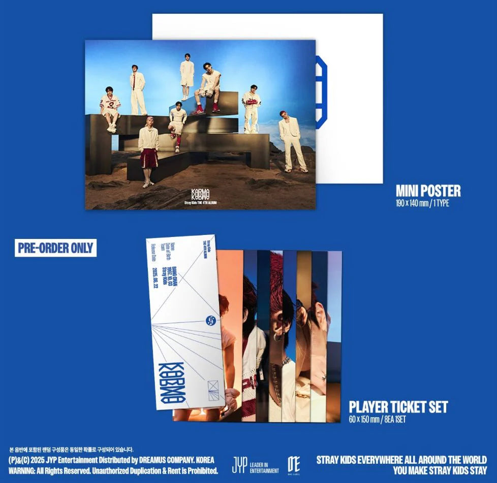 Stray Kids – 4th Album – KARMA (Version Choice)